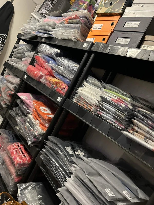 inventory shot · packed rails